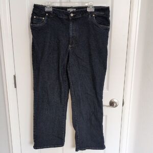 Woman Within Dark Wash Jeans - 18W Petite